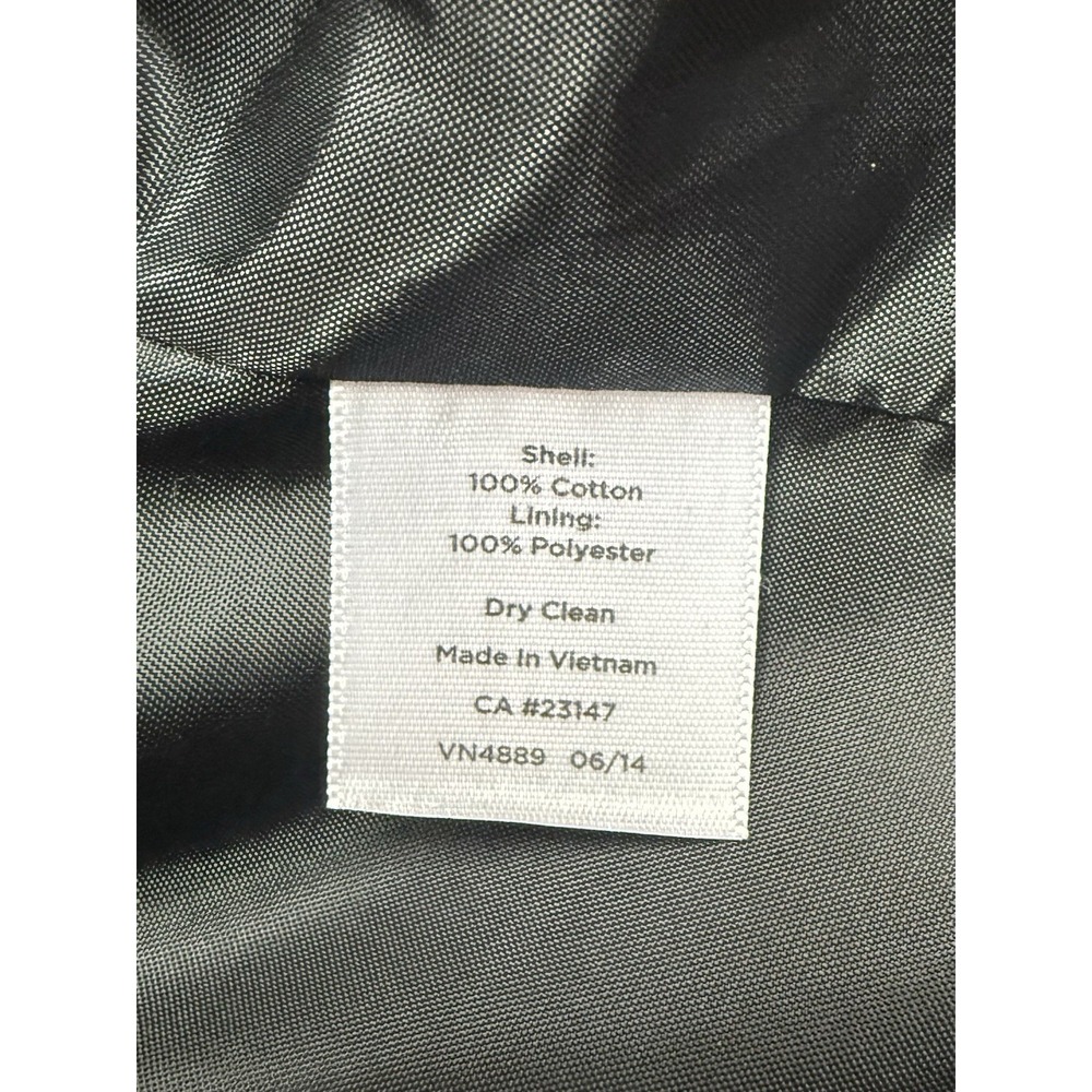 Talbots Petites 6P Black Velvet Blazer Jacket Women's Petite Classic One Button - Picture 11 of 11